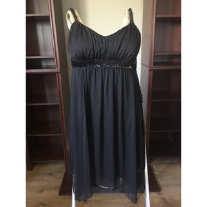 Black Flowy Dress